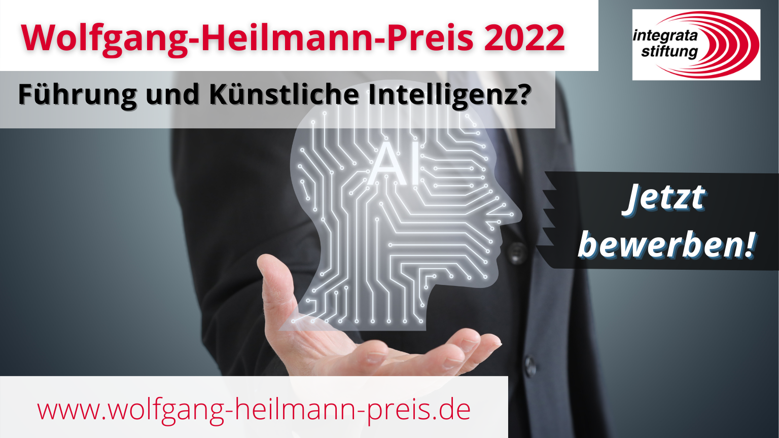 Aufruf zur Nominierung für den Wolfgang-Heilmann-Preis 2022