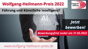 Read more about the article Noch bis zum 31.03.22 für den Wolfgang-Heilmann-Preis nominieren