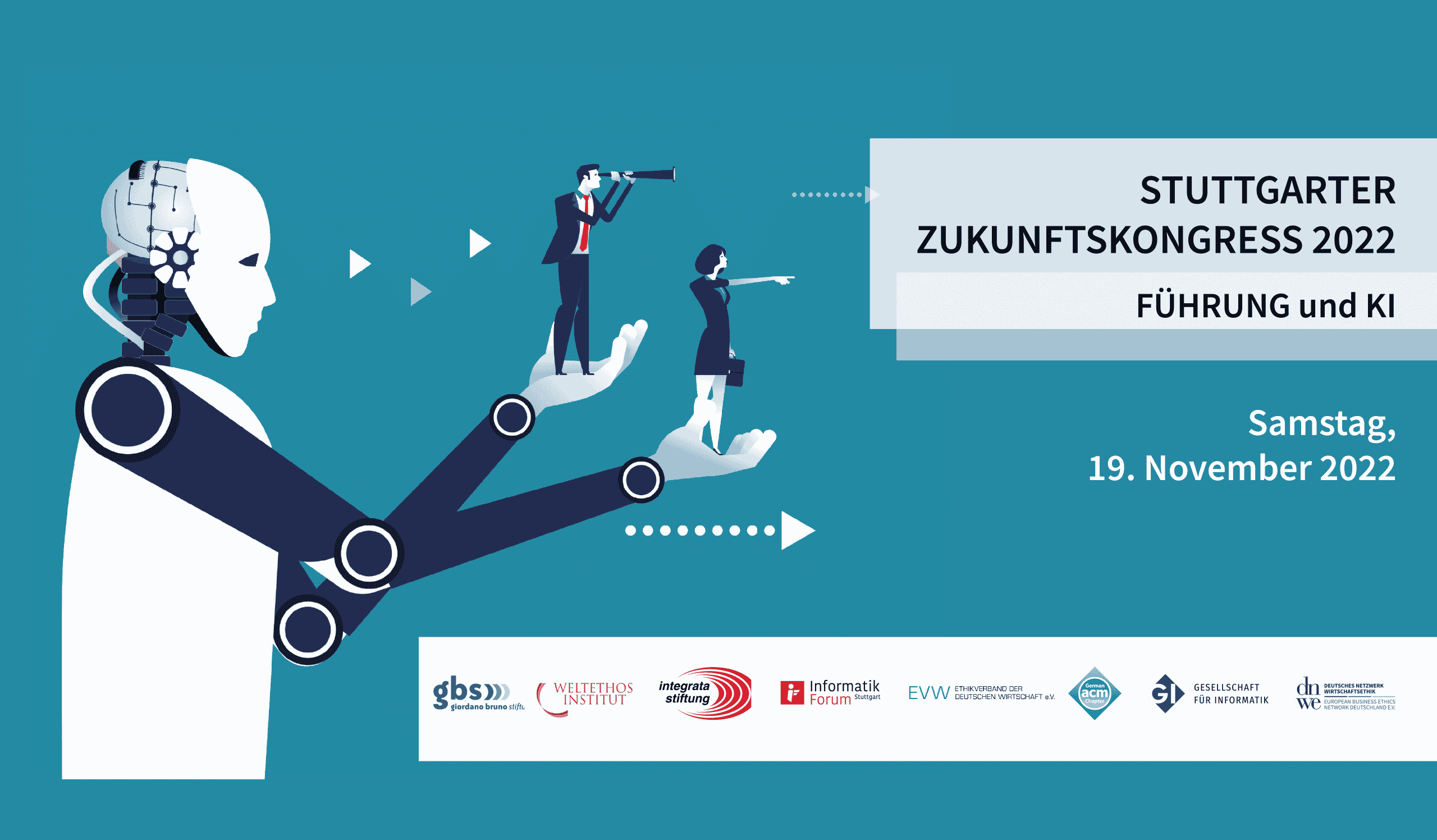 Read more about the article Einladung zum Stuttgarter Zukunftskongress 2022: Führung und KI