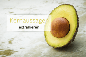 Read more about the article Extraktion von Kernaussagen